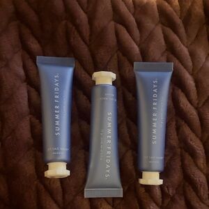 Summer Fridays Blue Jet Lag Mask Set (3 pieces)